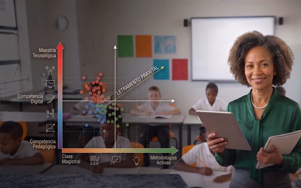 Letramento Praxital: saber usar la tecnología no es saber enseñar con ella