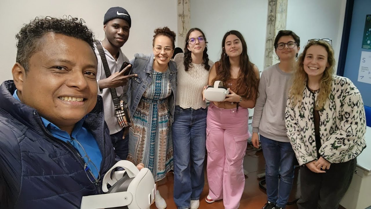 Participantes de la investigación sobre IA y realidad virtual, Universidad de Coimbra